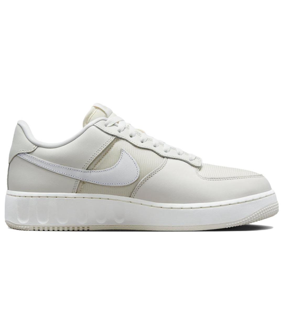 NIKE Белые кожаные низкие кроссовки / кеды, фото 3