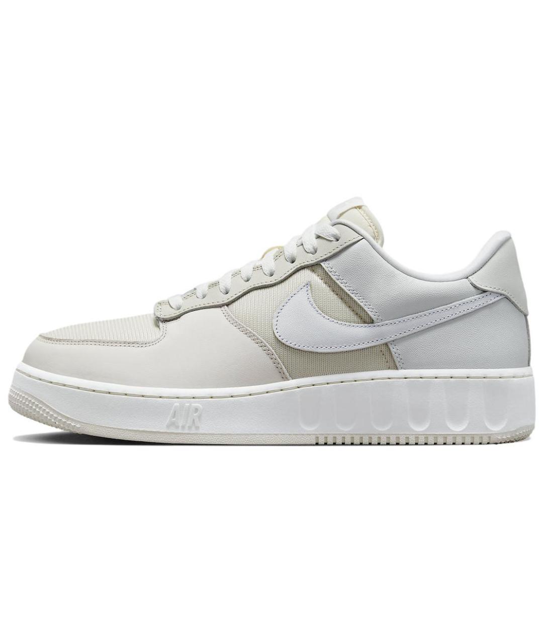 NIKE Белые кожаные низкие кроссовки / кеды, фото 2