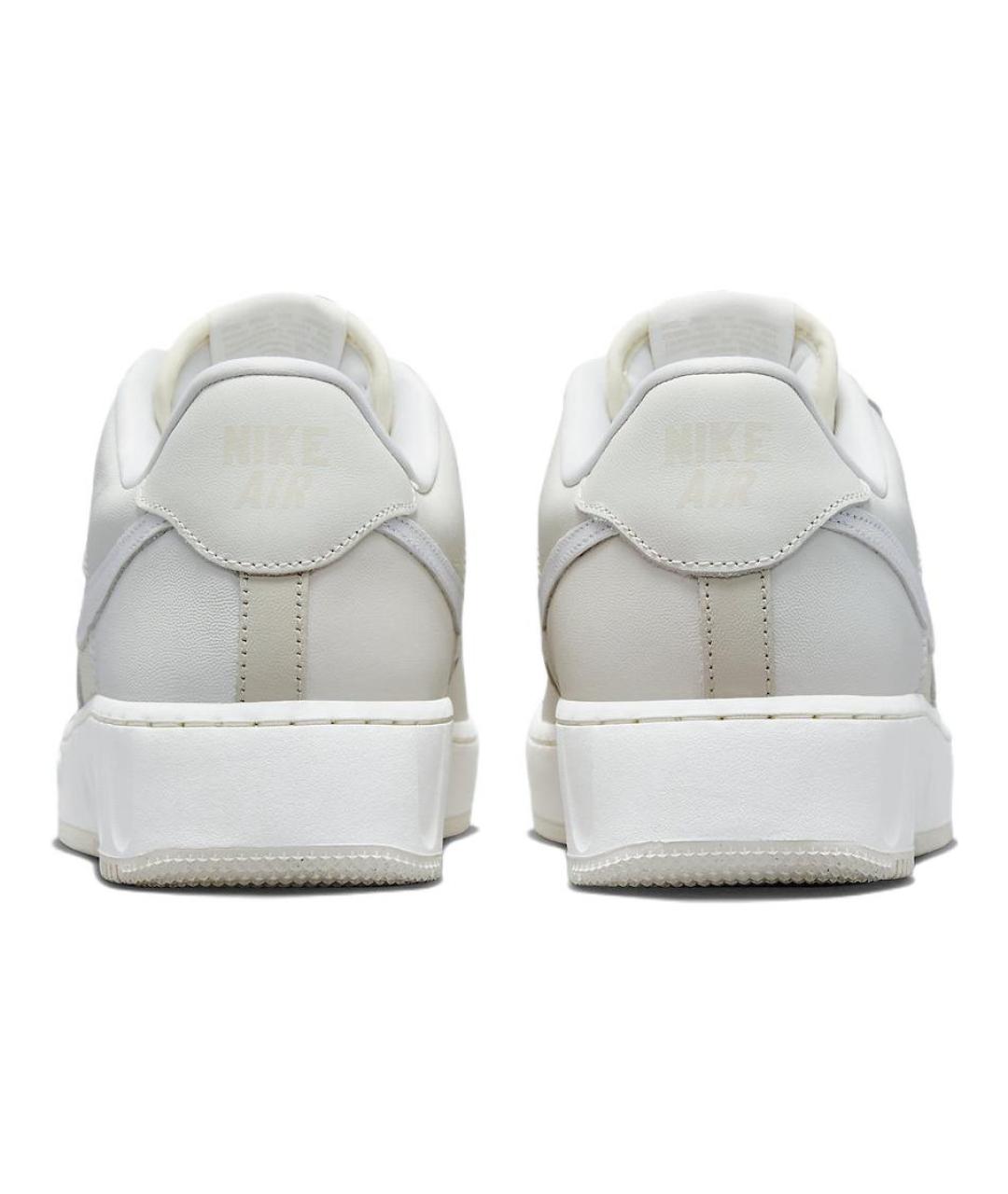 NIKE Белые кожаные низкие кроссовки / кеды, фото 6