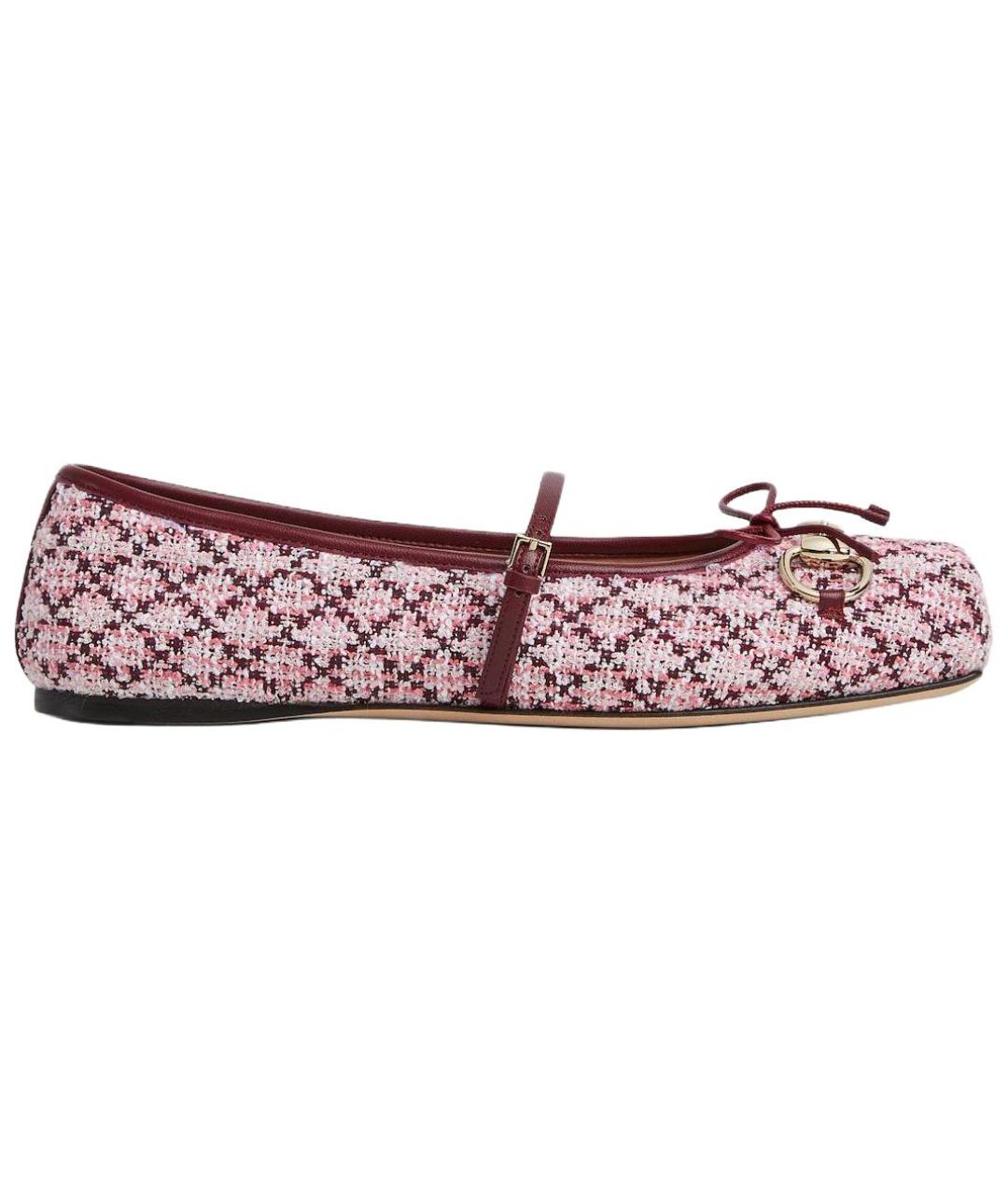 GUCCI Розовые балетки, фото 1