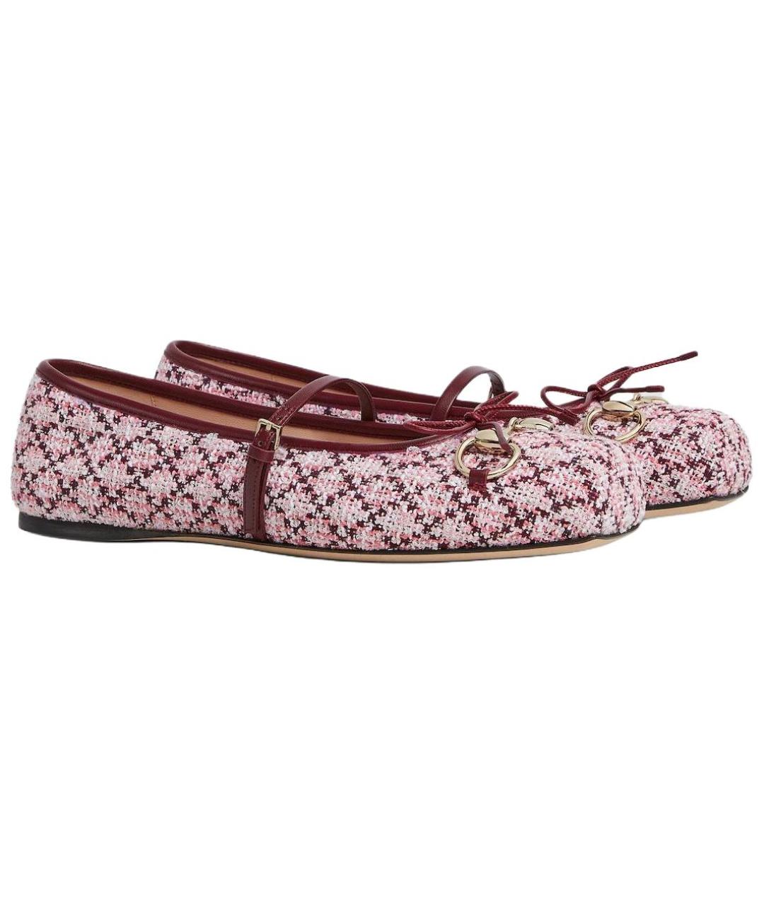 GUCCI Розовые балетки, фото 3