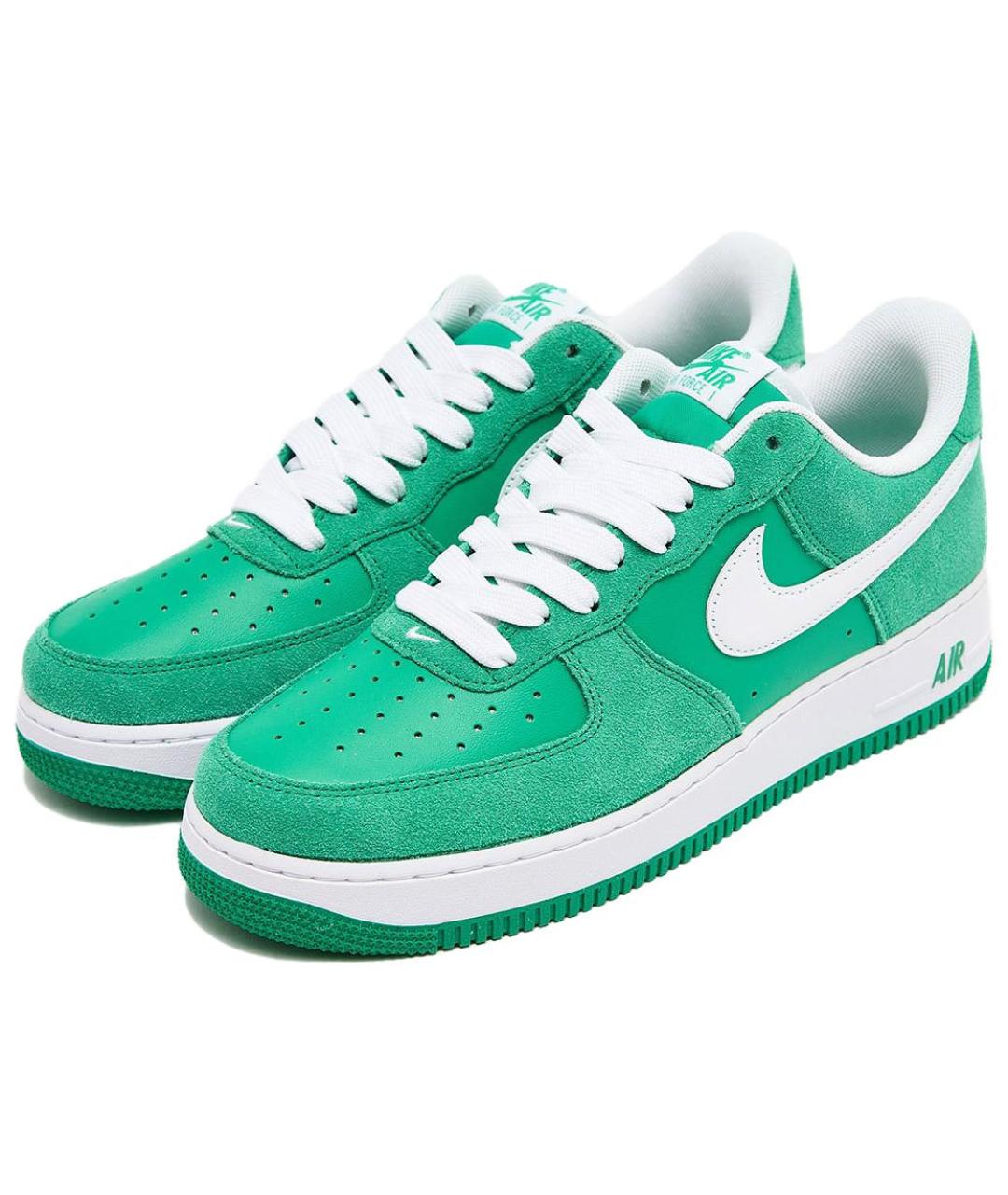 NIKE Зеленые низкие кроссовки / кеды, фото 3
