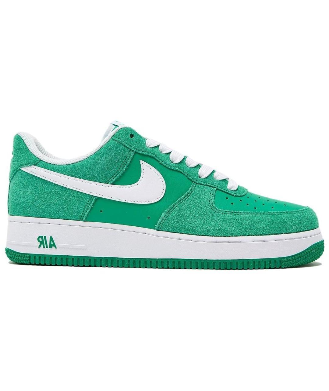 NIKE Зеленые низкие кроссовки / кеды, фото 1