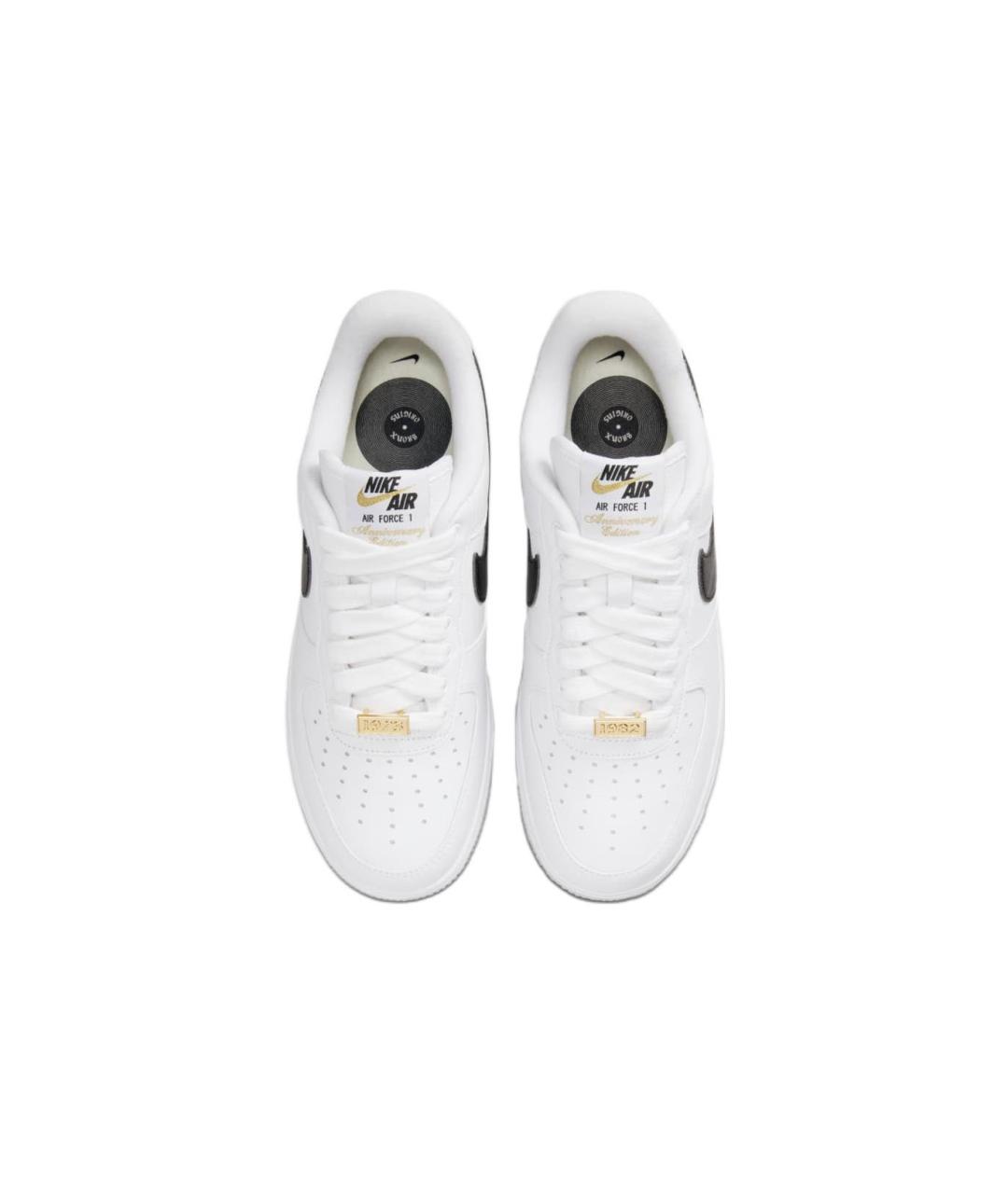 NIKE Белые кожаные кроссовки, фото 5