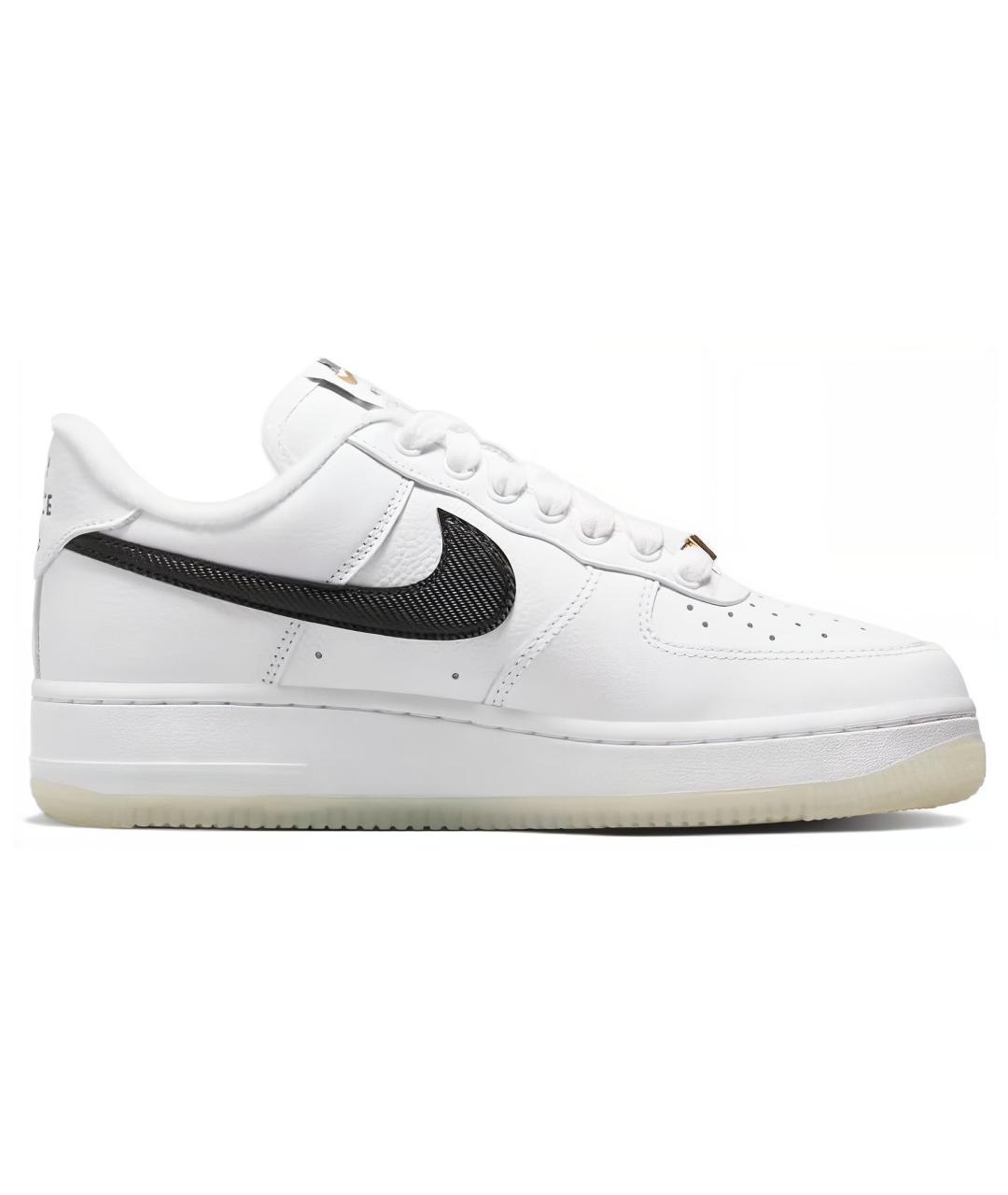 NIKE Белые кожаные кроссовки, фото 2