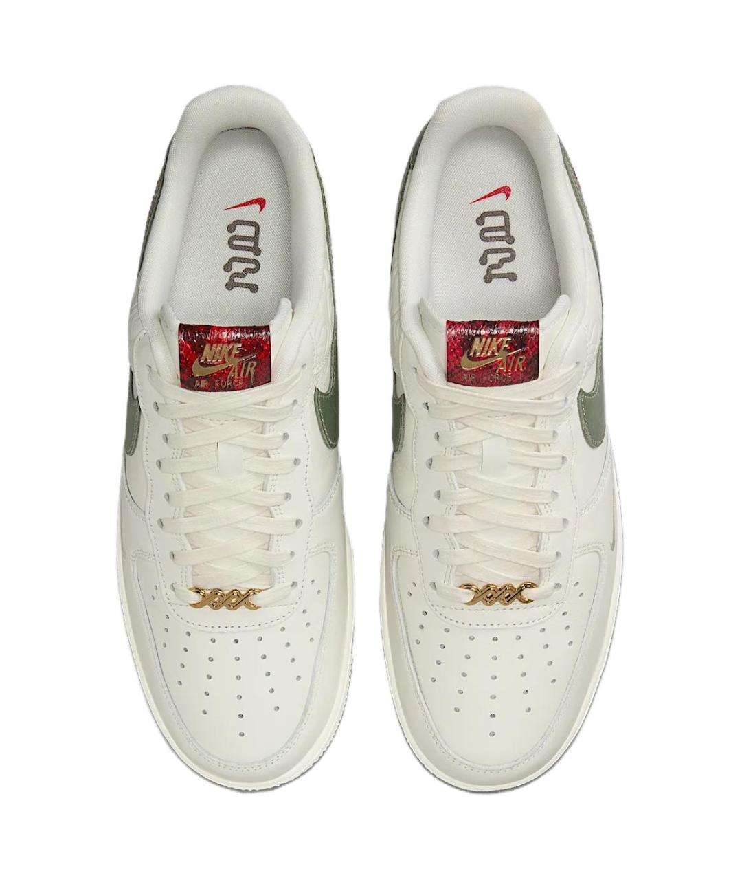 NIKE Белые низкие кроссовки / кеды, фото 5