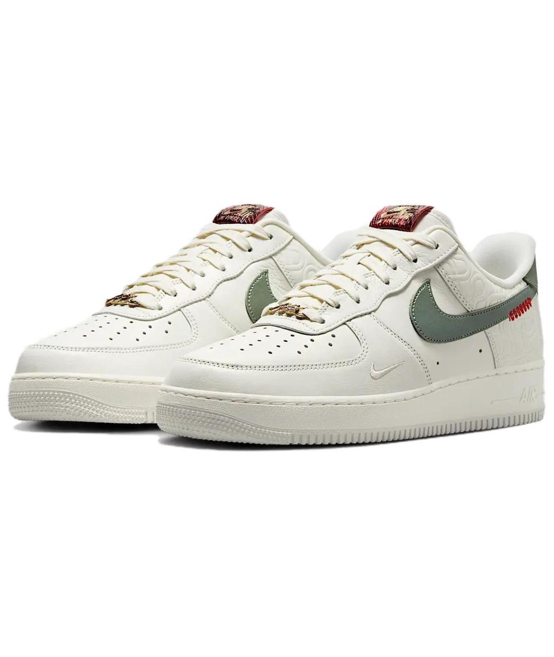 NIKE Белые низкие кроссовки / кеды, фото 4