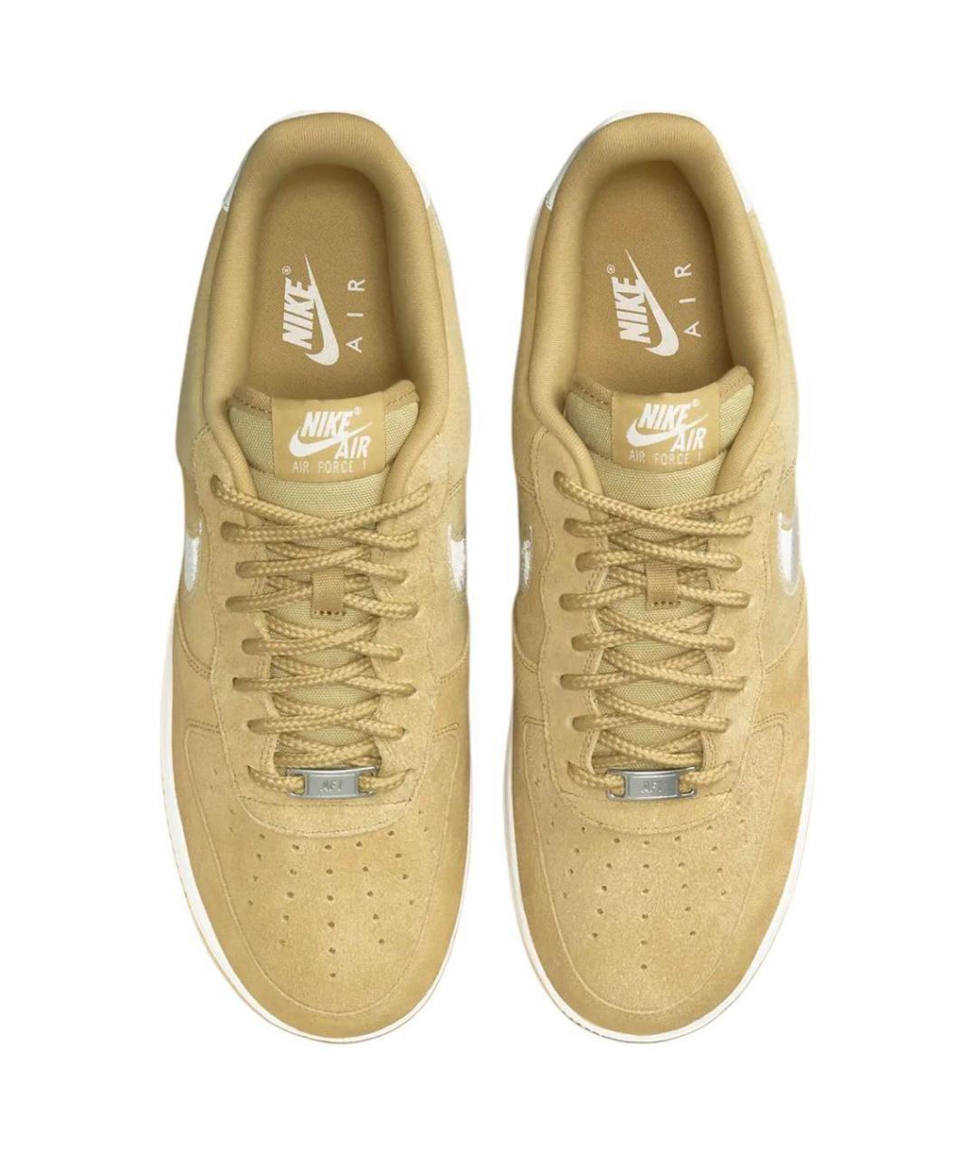 NIKE Бежевые низкие кроссовки / кеды, фото 4