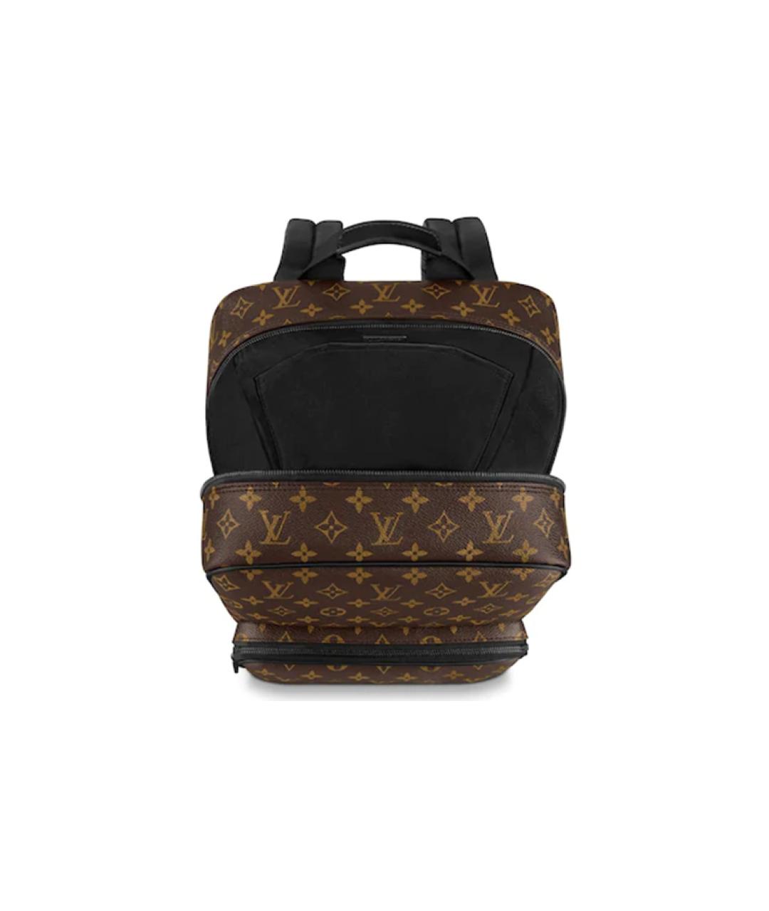 LOUIS VUITTON Коричневый рюкзак, фото 3