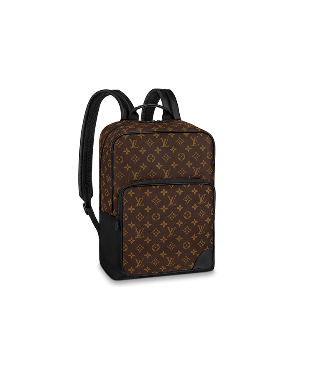 LOUIS VUITTON Коричневый рюкзак, фото 6