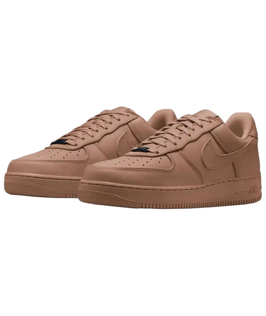 NIKE Коричневые низкие кроссовки / кеды, фото 4