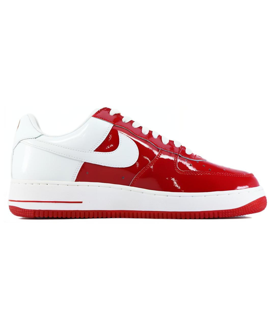 NIKE Красные низкие кроссовки / кеды, фото 3