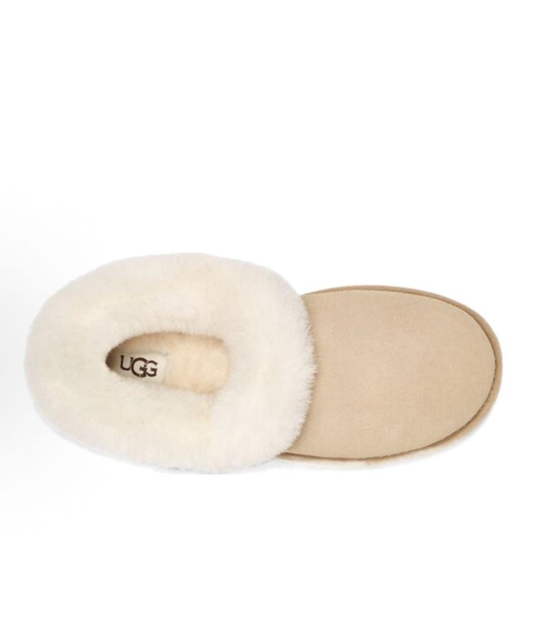 UGG AUSTRALIA Бежевые замшевые ботинки, фото 3