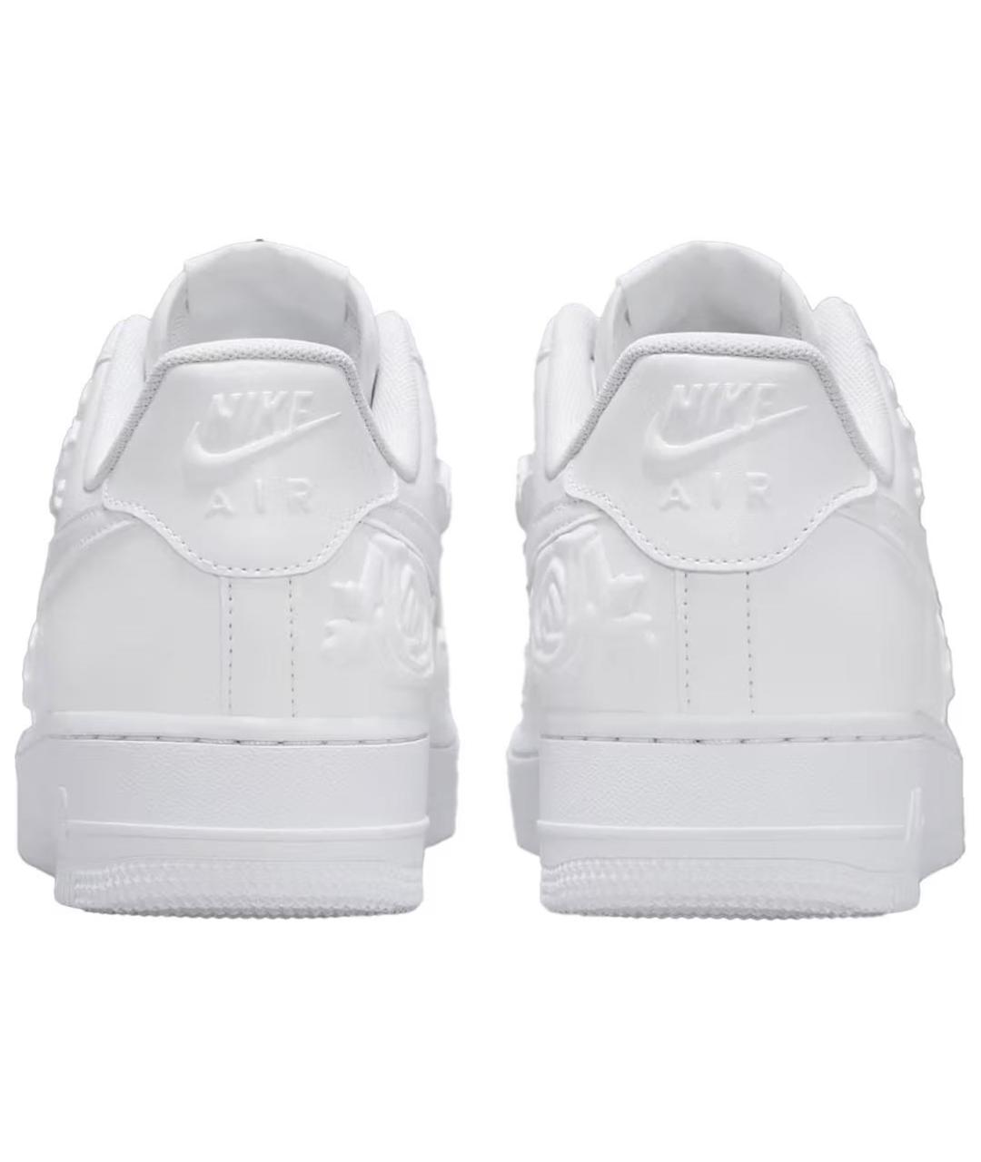 NIKE Белые кожаные кроссовки, фото 6