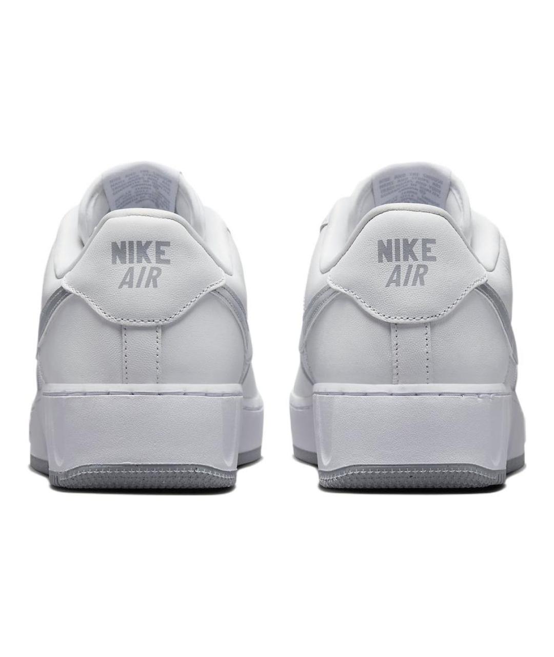 NIKE Белые кожаные низкие кроссовки / кеды, фото 6