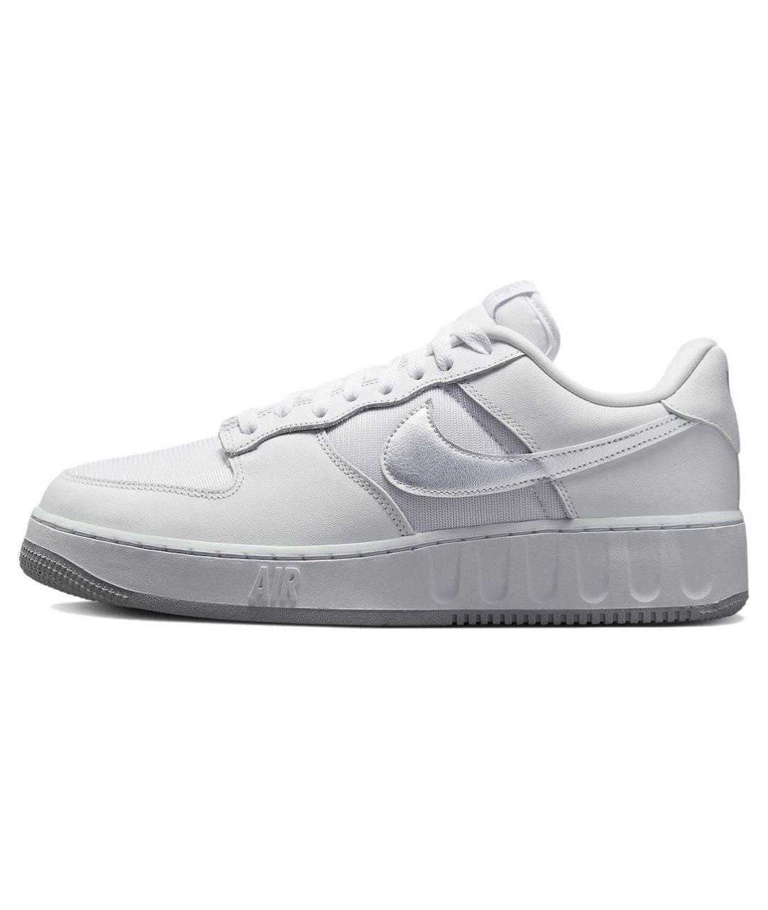 NIKE Белые кожаные низкие кроссовки / кеды, фото 2