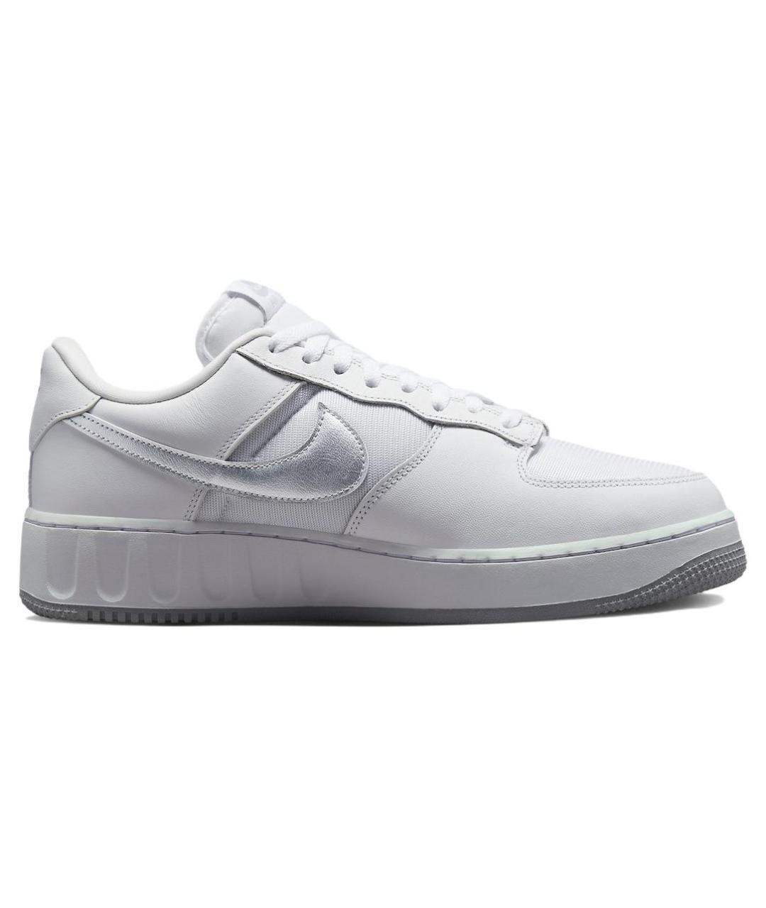 NIKE Белые кожаные низкие кроссовки / кеды, фото 3