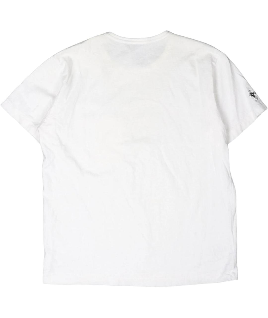 CHROME HEARTS Белая футболка, фото 2
