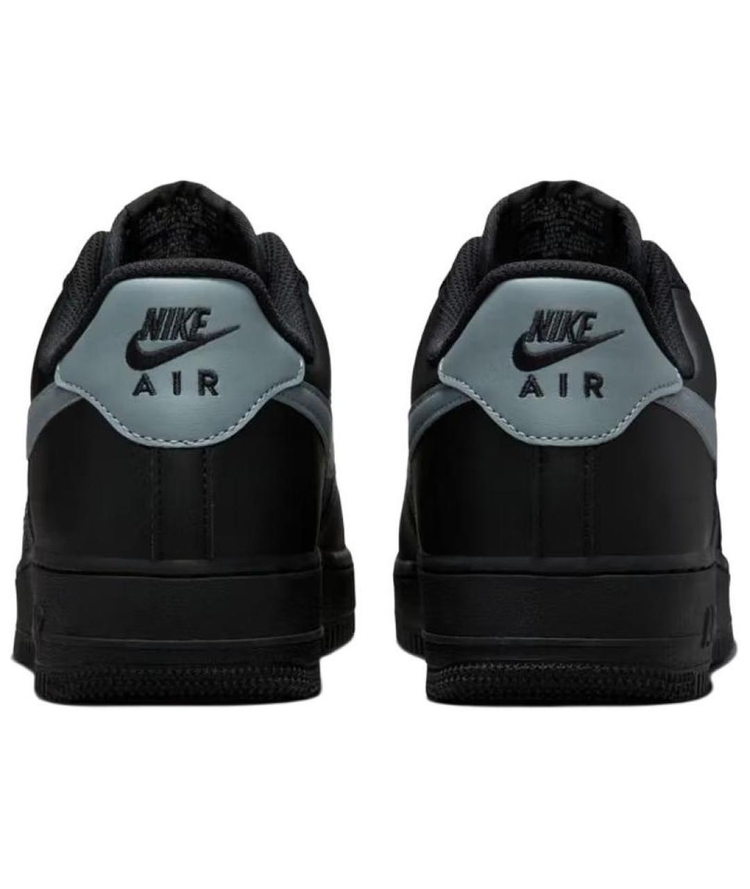 NIKE Черные кожаные кроссовки, фото 4