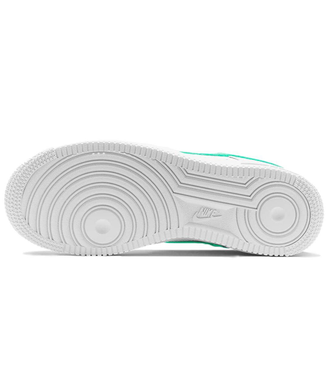 NIKE Белые кожаные кроссовки, фото 4