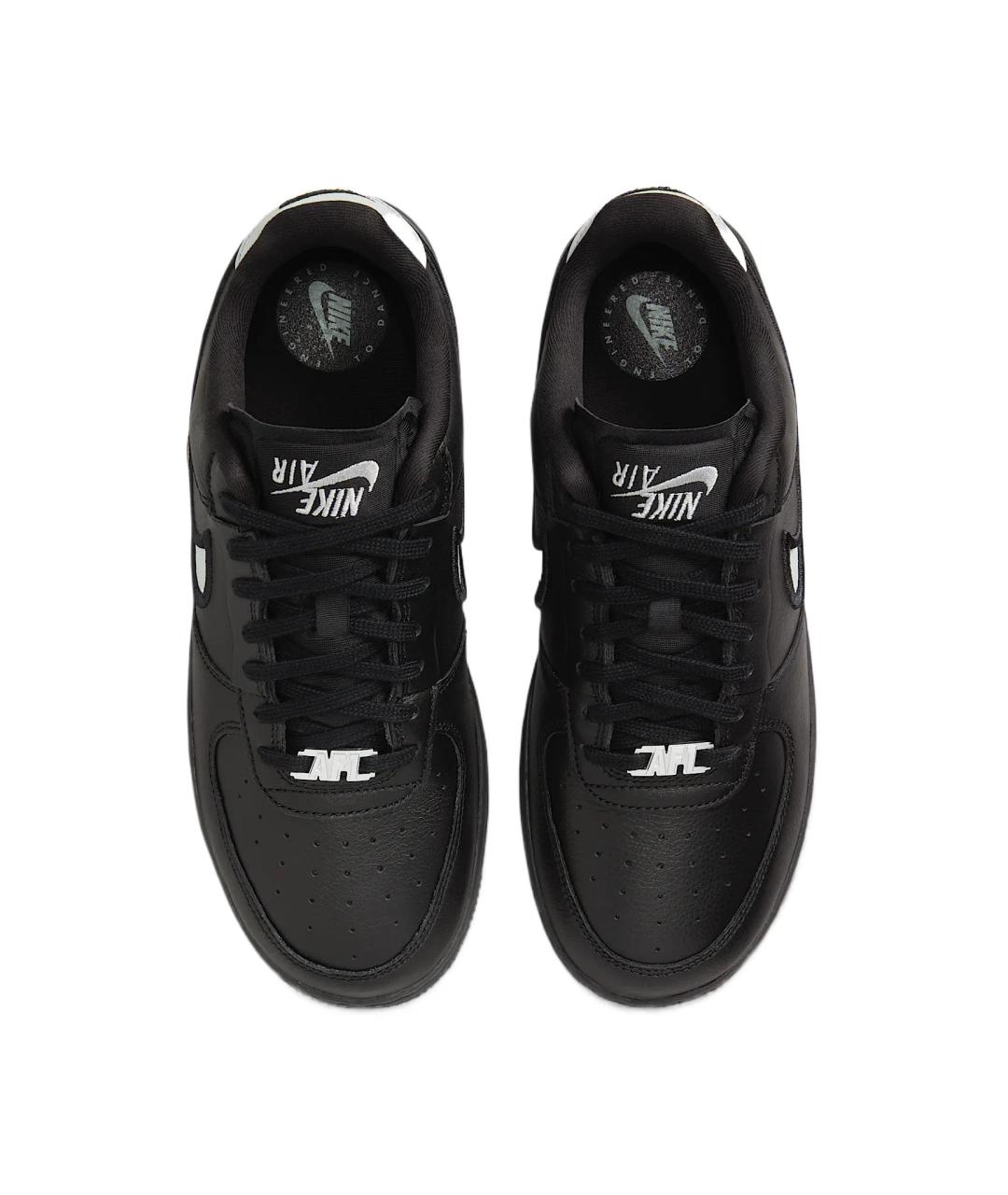 NIKE Черные кожаные кроссовки, фото 5