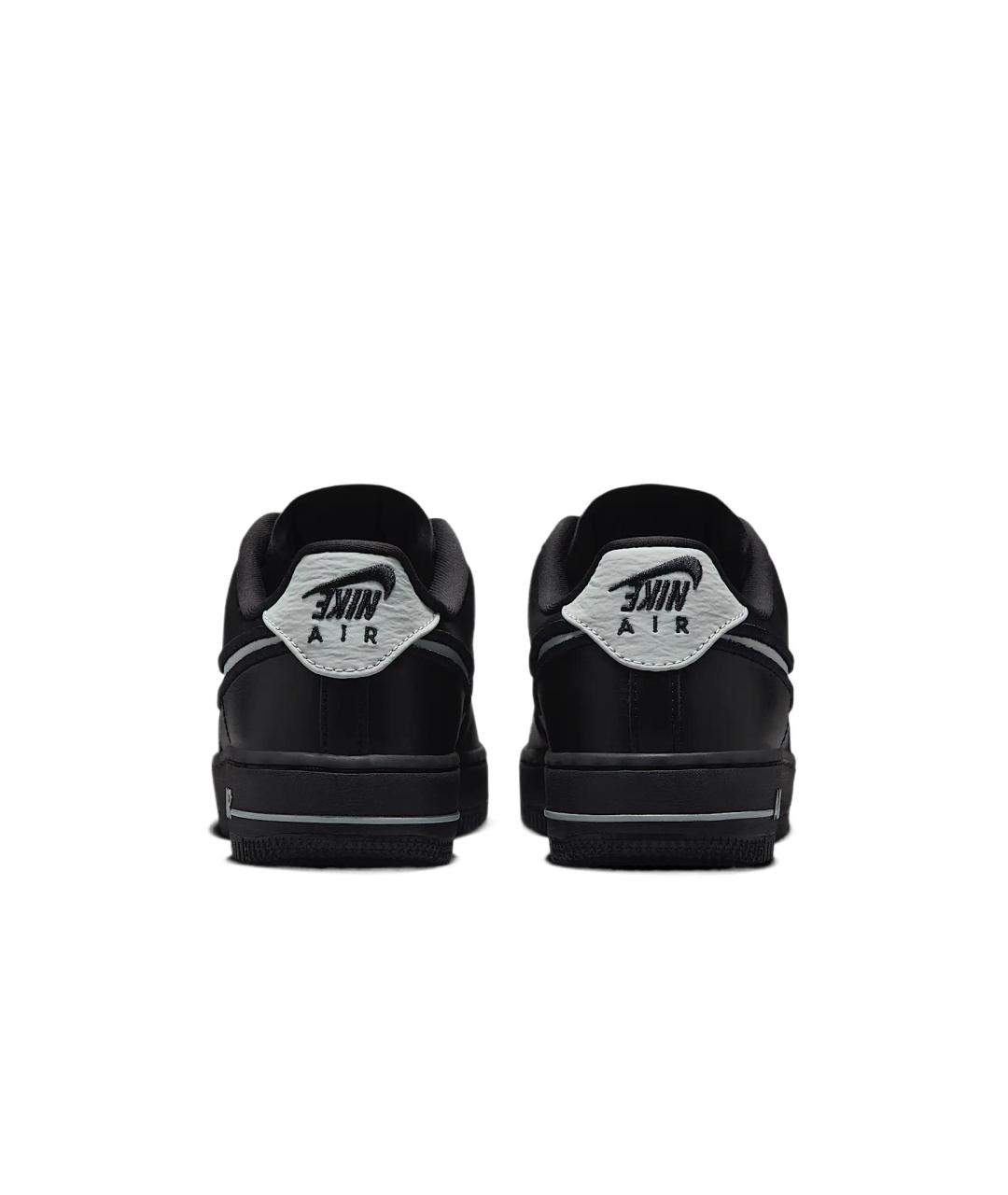 NIKE Черные кожаные кроссовки, фото 6