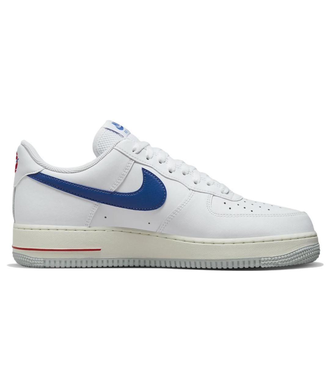 NIKE Белые кожаные низкие кроссовки / кеды, фото 3