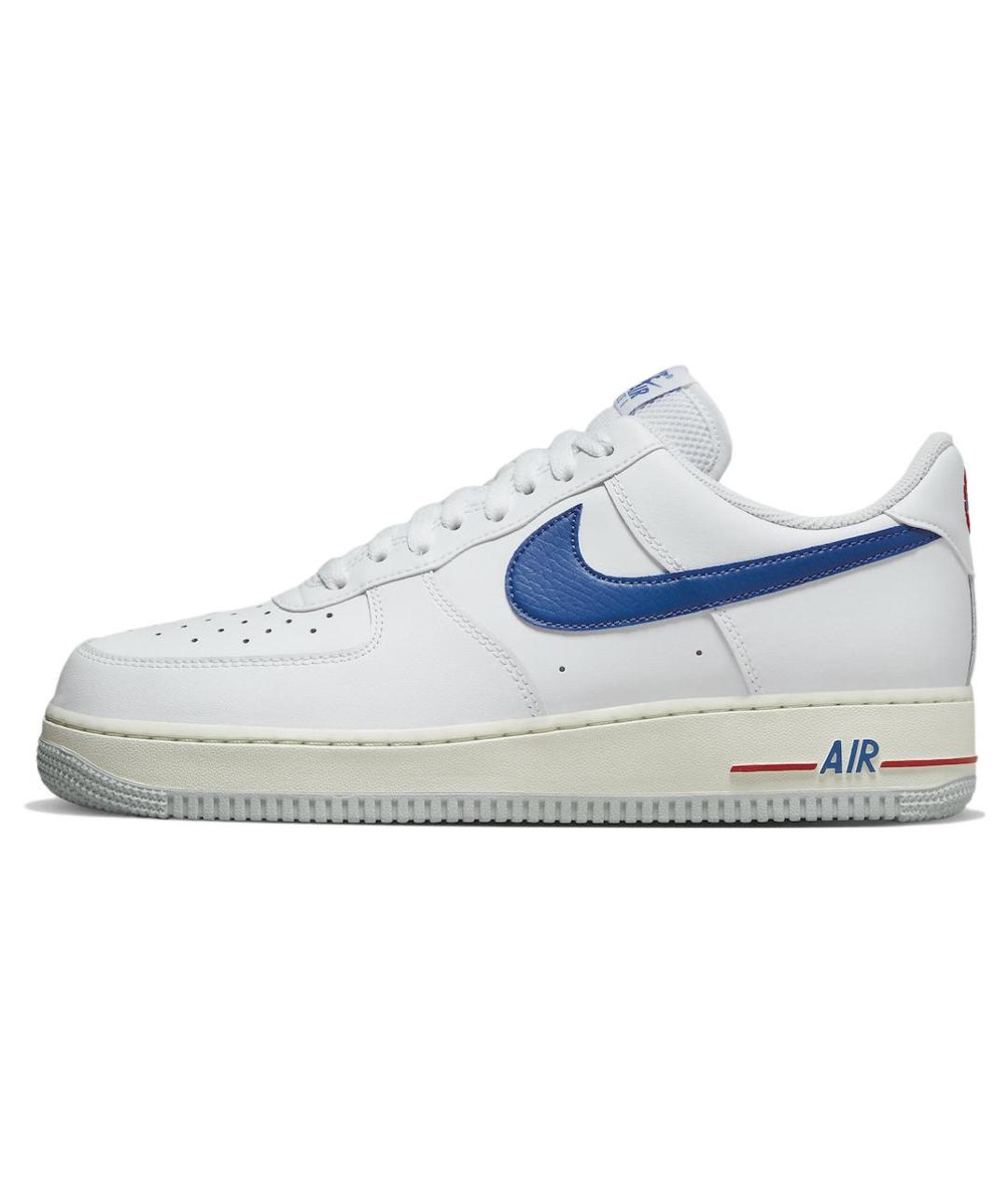 NIKE Белые кожаные низкие кроссовки / кеды, фото 2