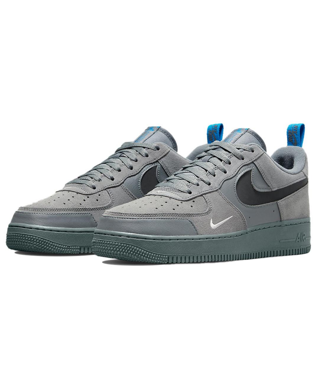 NIKE Серые низкие кроссовки / кеды, фото 4