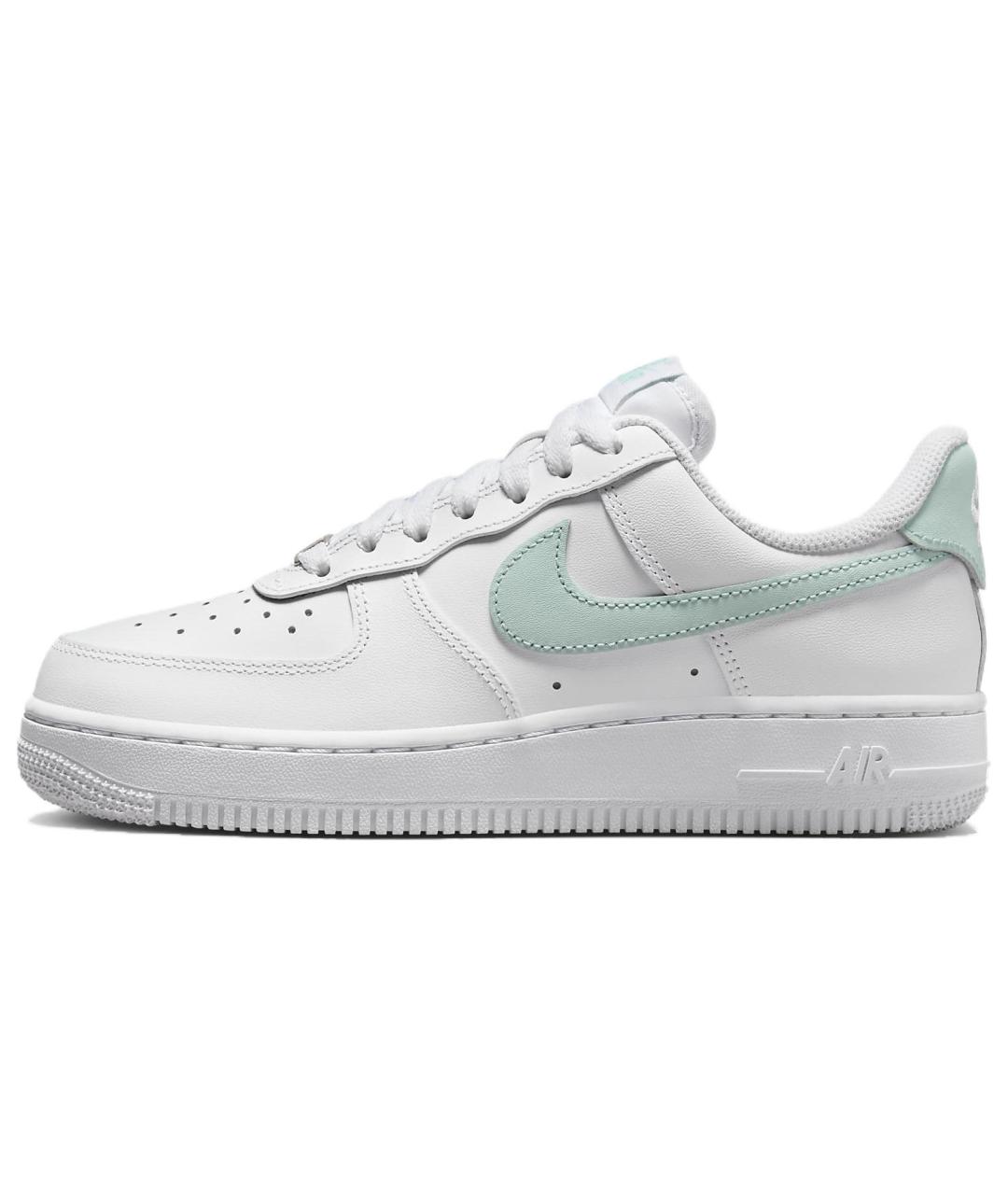 NIKE Белые кожаные кроссовки, фото 2