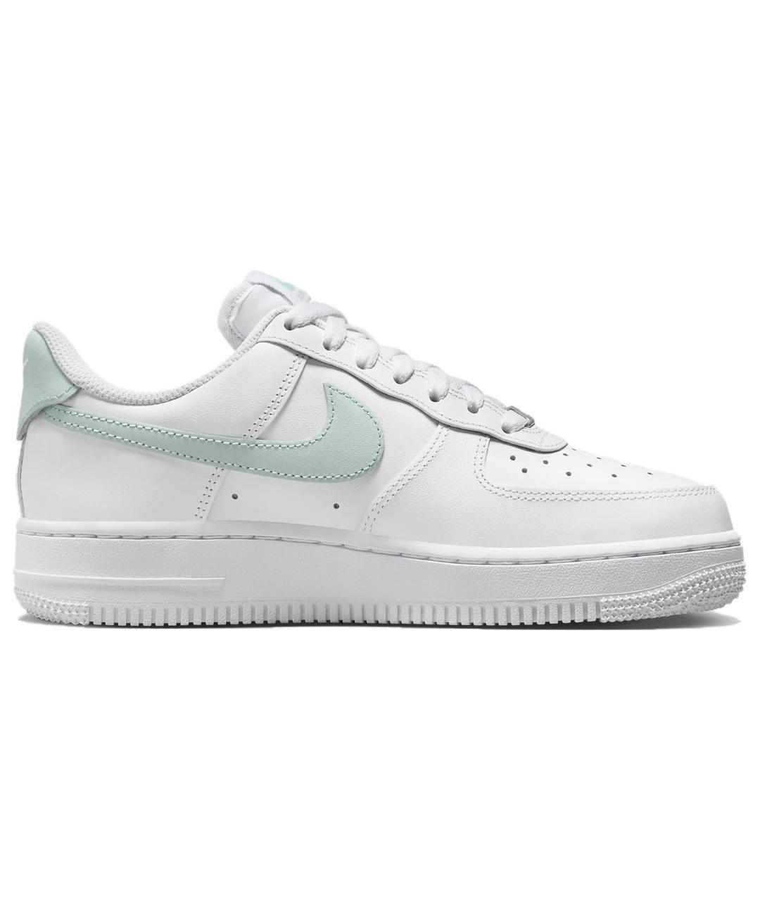 NIKE Белые кожаные кроссовки, фото 1