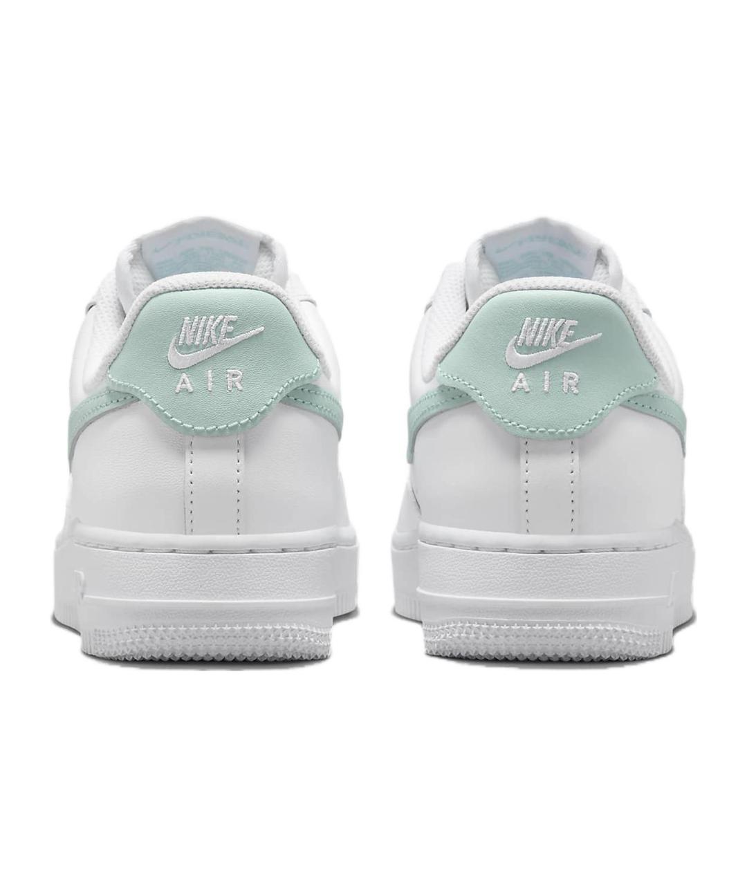 NIKE Белые кожаные кроссовки, фото 5