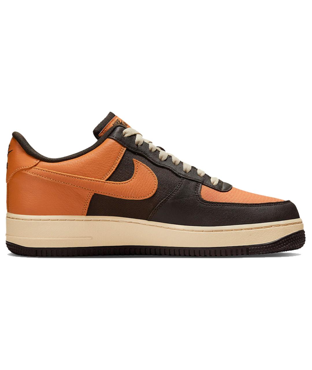 NIKE Оранжевые низкие кроссовки / кеды, фото 3