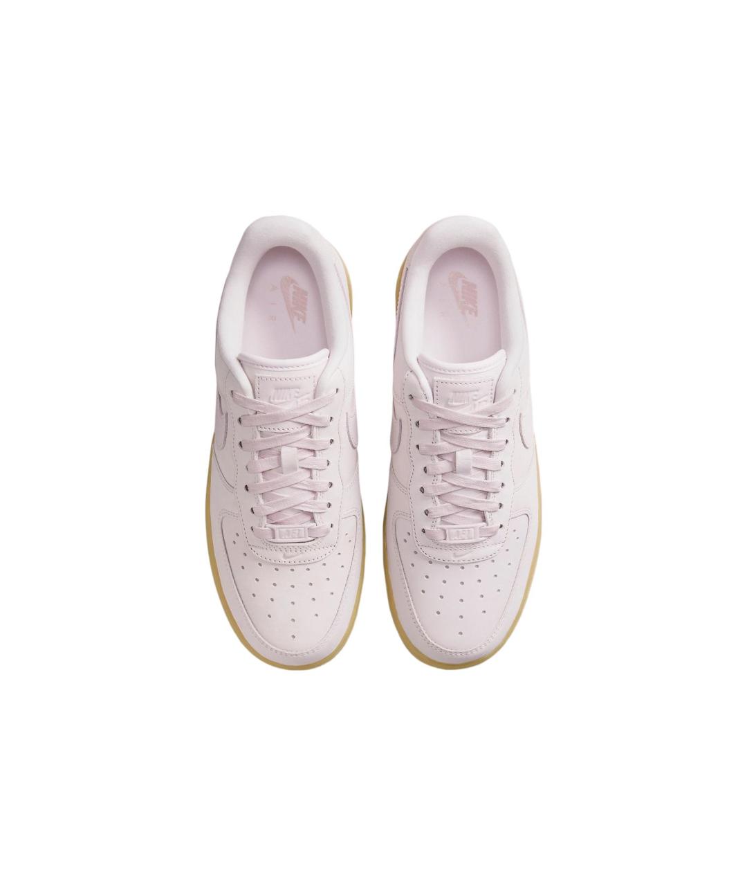 NIKE Розовые кожаные кроссовки, фото 4