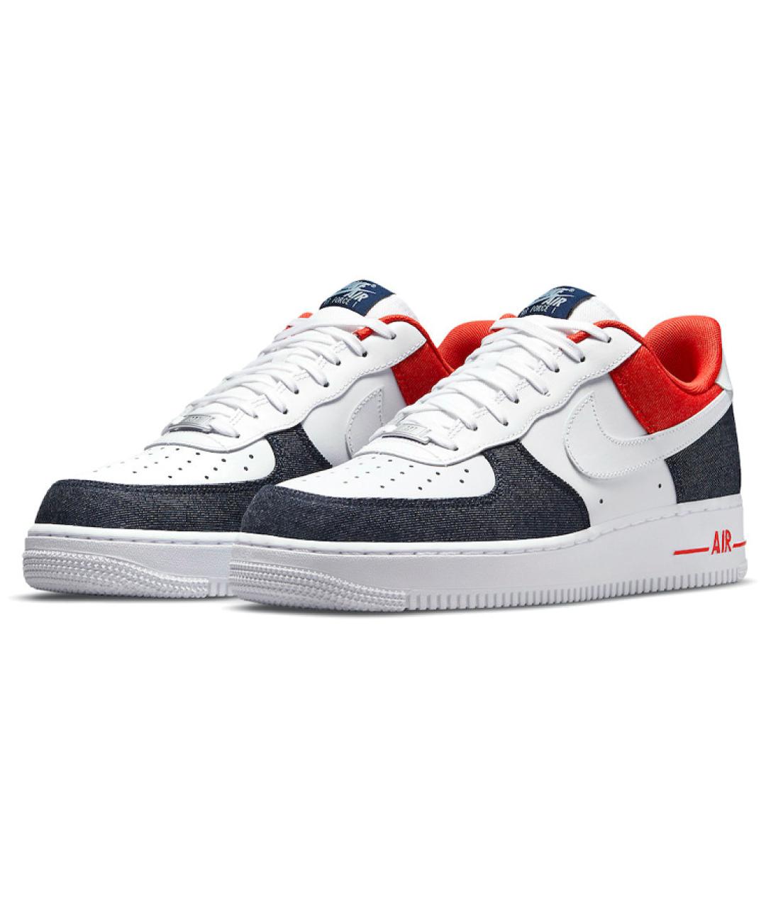 NIKE Белые низкие кроссовки / кеды, фото 4