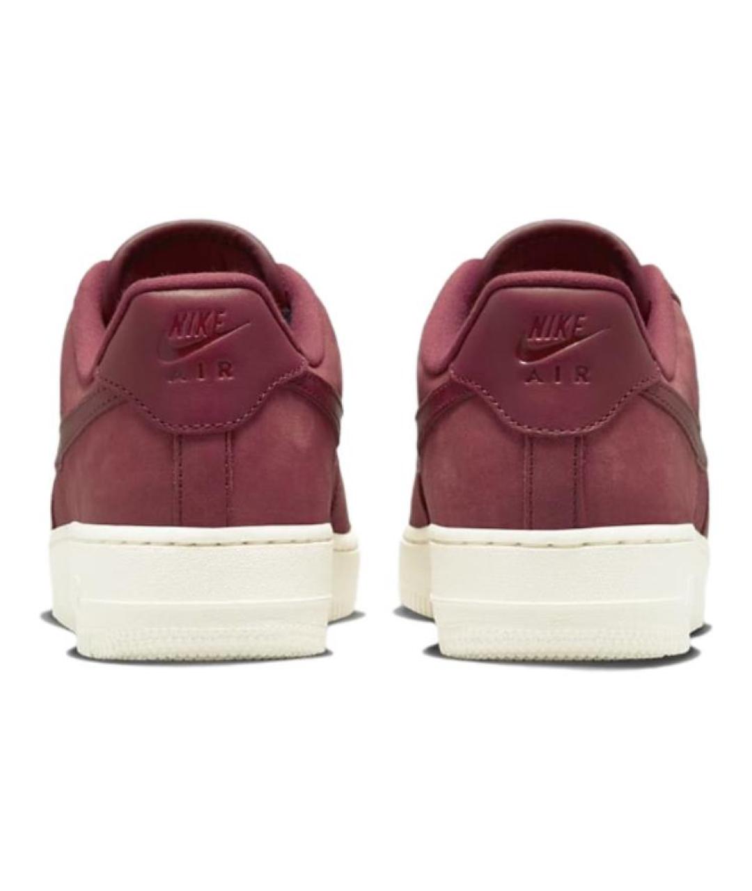 NIKE Красные кожаные кроссовки, фото 6