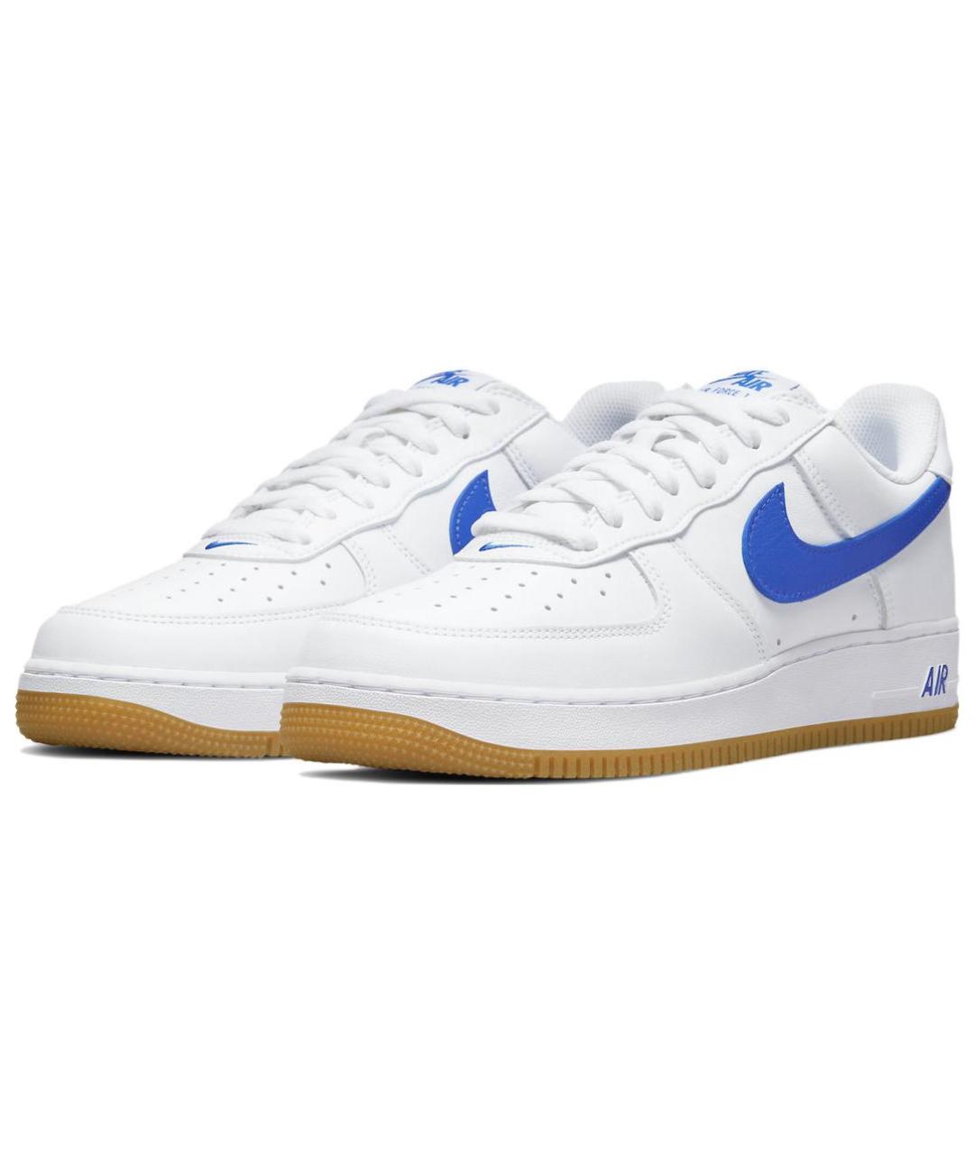 NIKE Белые кожаные кроссовки, фото 3