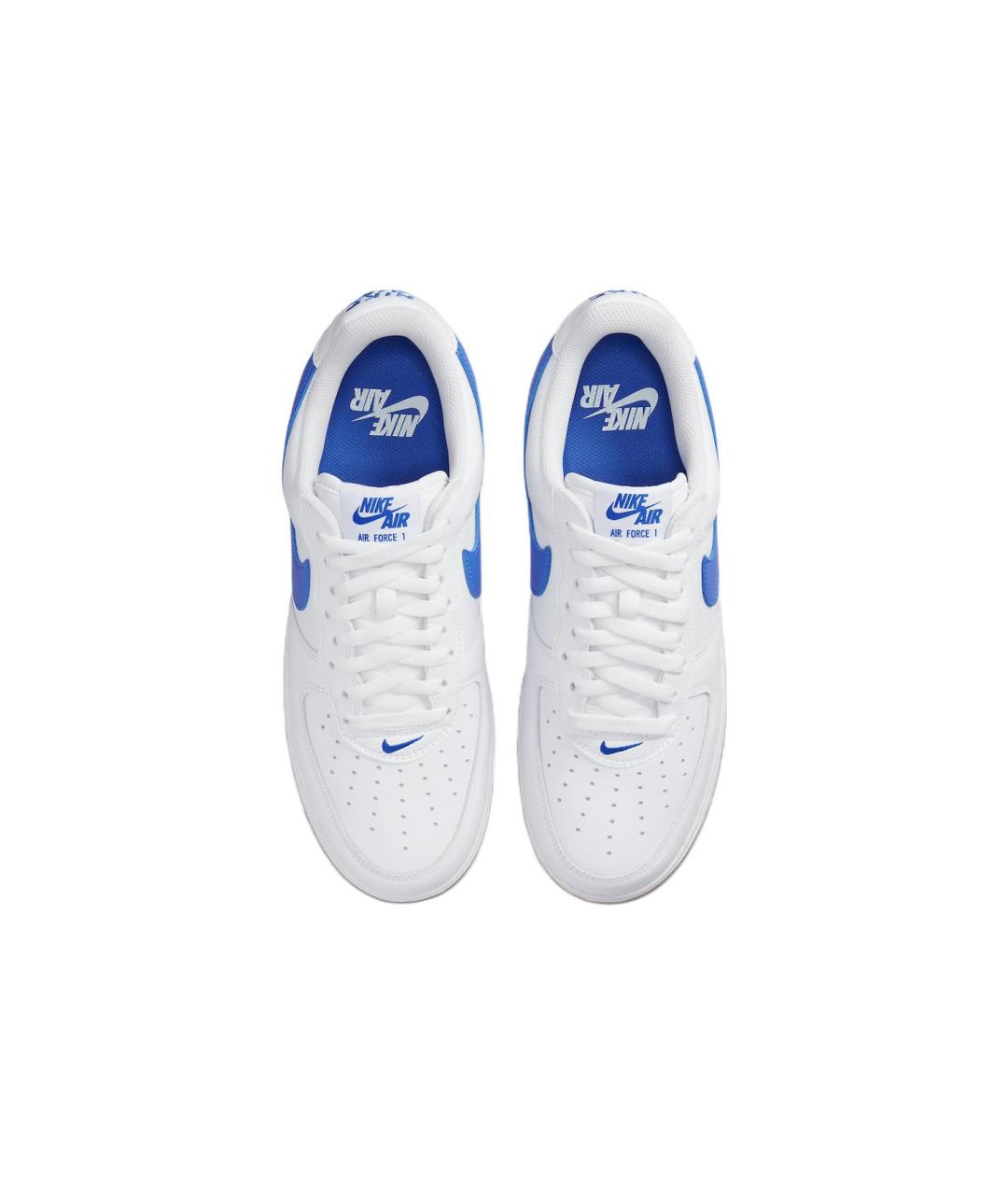 NIKE Белые кожаные кроссовки, фото 5