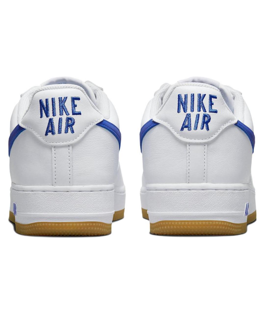 NIKE Белые кожаные кроссовки, фото 6