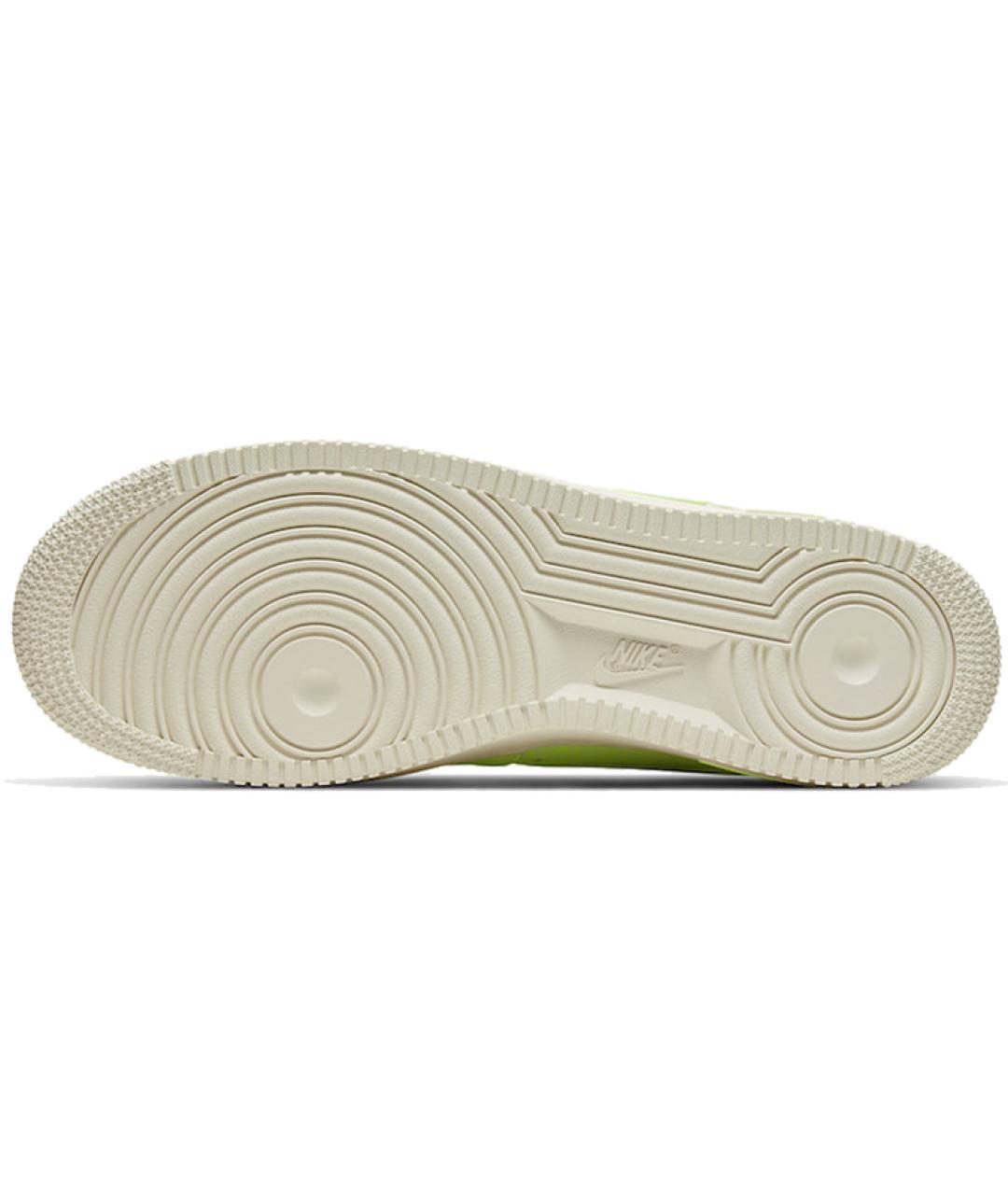 NIKE Зеленые кожаные кроссовки, фото 6