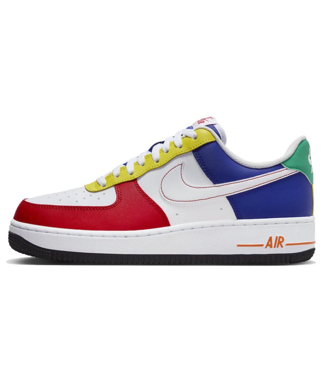 NIKE Белые кожаные низкие кроссовки / кеды, фото 2