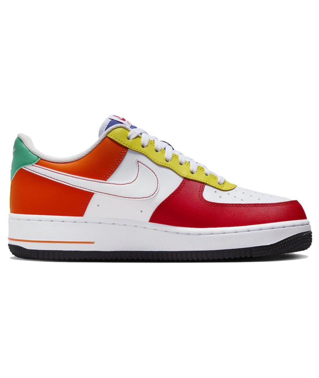 NIKE Белые кожаные низкие кроссовки / кеды, фото 3
