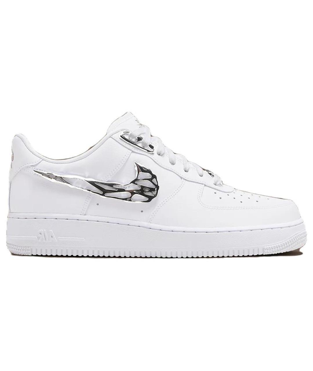NIKE Белые кожаные кроссовки, фото 1