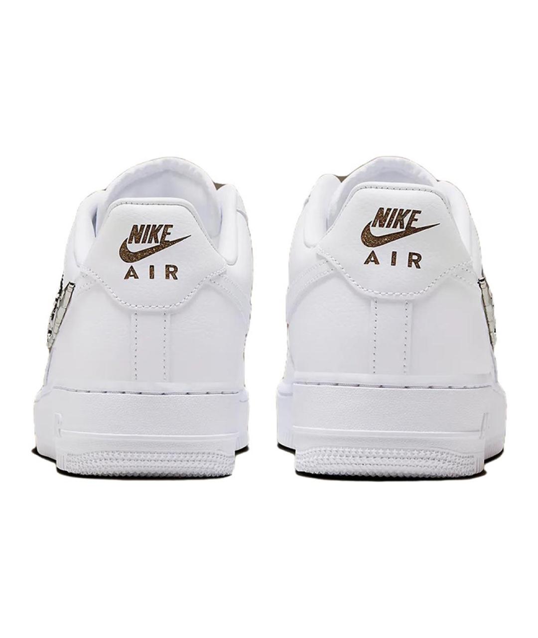 NIKE Белые кожаные кроссовки, фото 6
