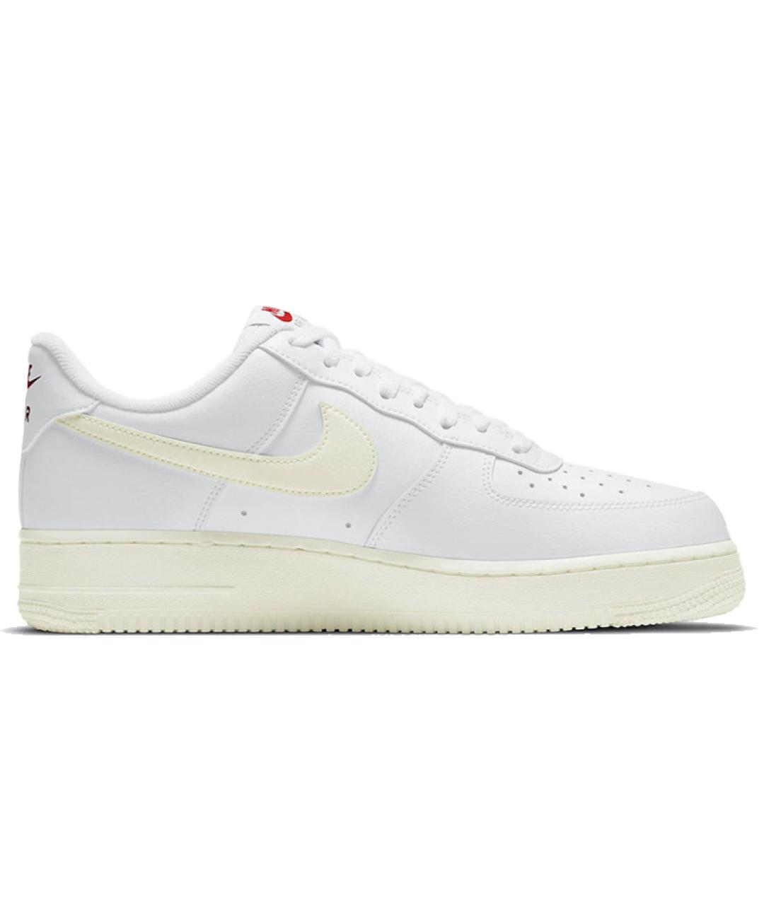 NIKE Белые кожаные низкие кроссовки / кеды, фото 3