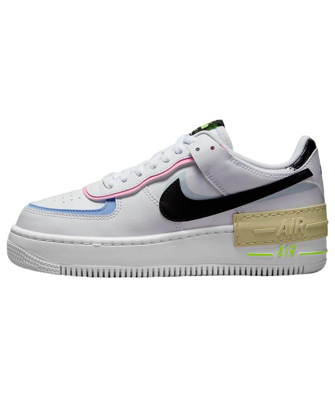 NIKE Белые кожаные кроссовки, фото 3