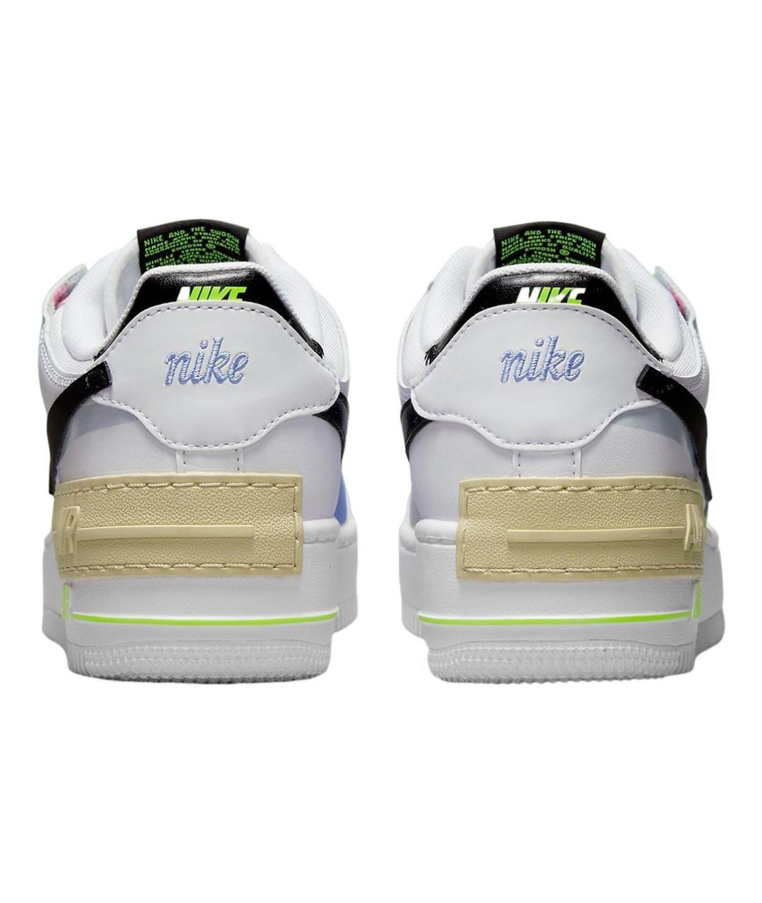 NIKE Белые кожаные кроссовки, фото 6
