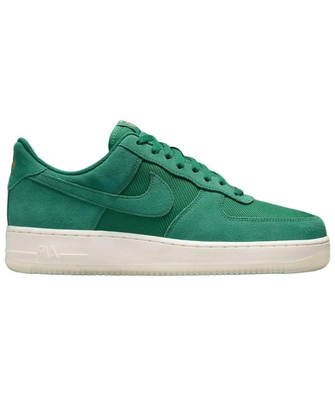 NIKE Зеленые низкие кроссовки / кеды, фото 1