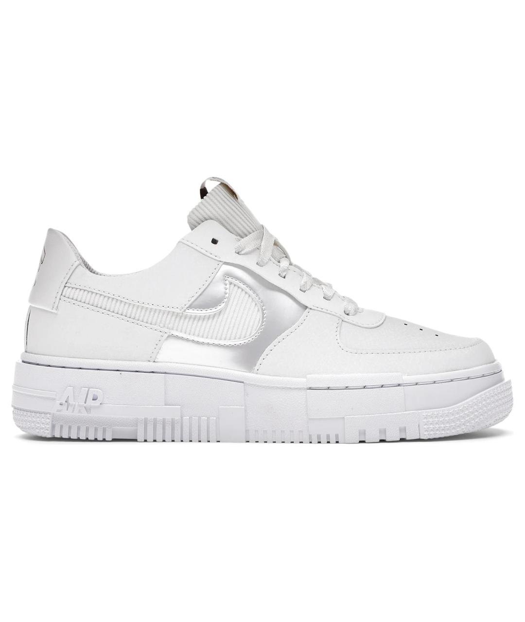 NIKE Белые кожаные кроссовки, фото 2