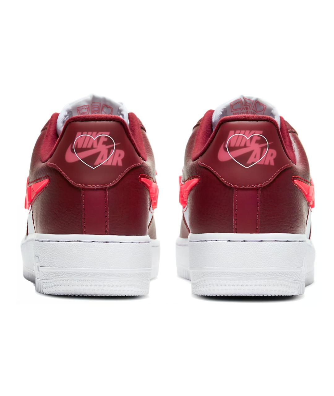 NIKE Красные кожаные кроссовки, фото 6